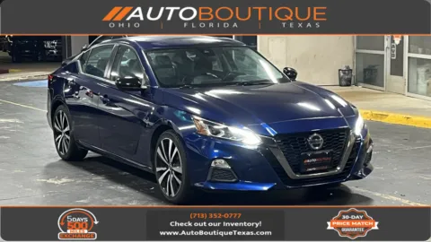 Blue 2021 Nissan Altima 2.5 SR for sale in Alvin, TX