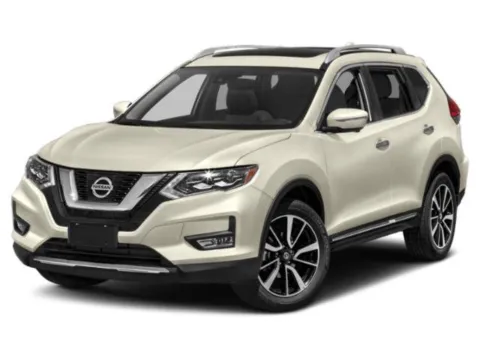 Red 2017 Nissan Rogue SL for sale in Alvin, TX