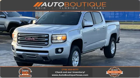 Silver 2016 GMC Canyon 4WD SLE for sale in Alvin, TX