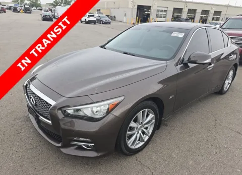 Brown 2016 INFINITI Q50 3.0t Premium for sale in Alvin, TX