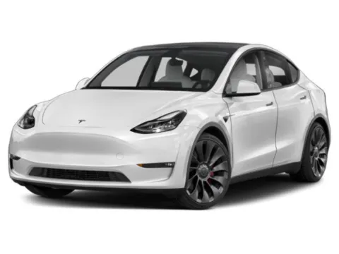 Red 2022 Tesla Model Y Long Range for sale in Alvin, TX