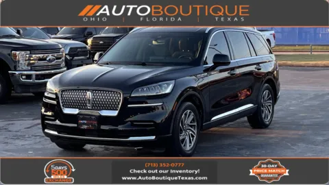 Black 2020 Lincoln Aviator Standard for sale in Alvin, TX