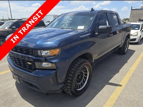 Blue 2019 Chevrolet Silverado 1500 Custom for sale in Alvin, TX
