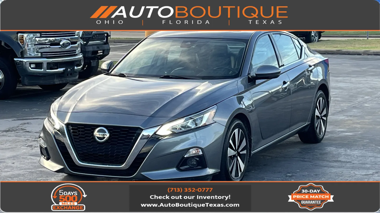 Gray 2021 Nissan Altima 2.5 SL for sale in Alvin, TX
