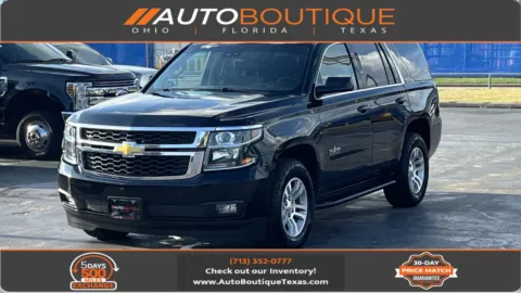 Black 2019 Chevrolet Tahoe LT for sale in Alvin, TX