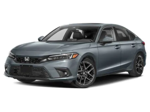 White 2023 Honda Civic Hatchback Sport Touring for sale in Alvin, TX