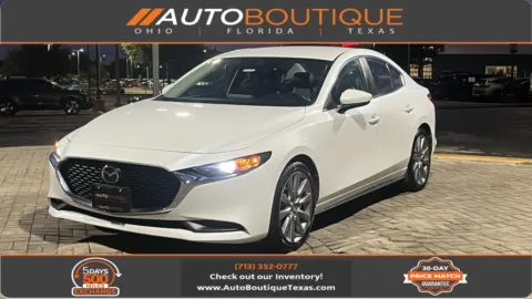 White 2021 Mazda Mazda3 Sedan Select for sale in Alvin, TX