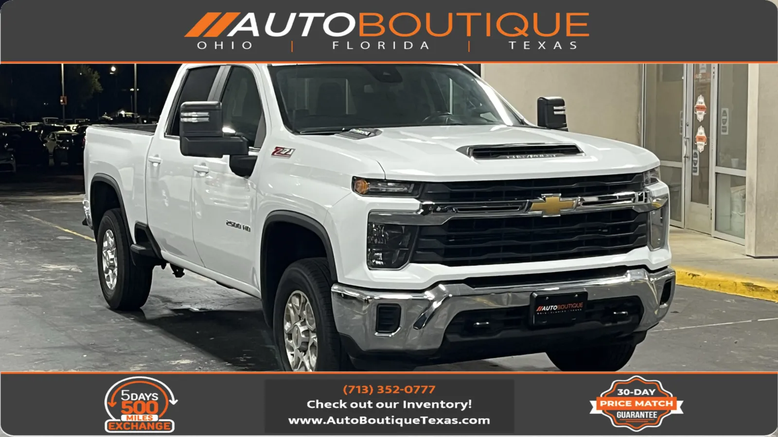 White 2024 Chevrolet Silverado 2500 HD LT for sale in Alvin, TX