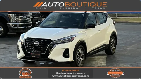 White 2024 Nissan Kicks SR for sale in Alvin, TX