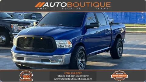 Blue 2015 Ram 1500 Big Horn for sale in Alvin, TX