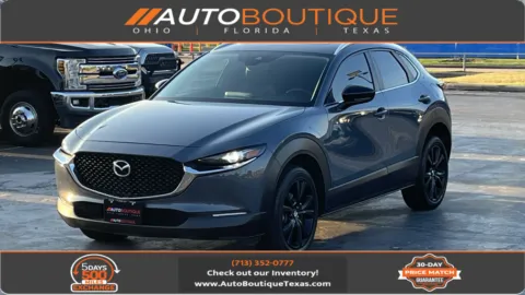 Gray 2022 Mazda CX-30 2.5 S Carbon Edition for sale in Alvin, TX