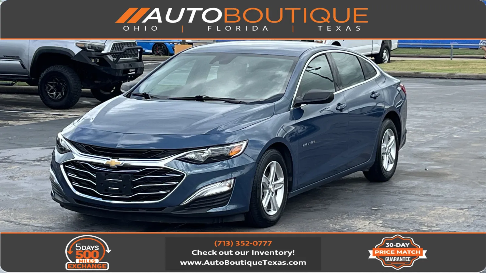 Blue 2024 Chevrolet Malibu LS for sale in Alvin, TX