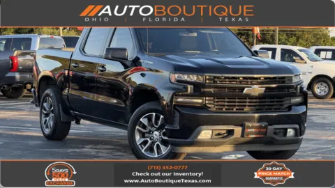 Black 2020 Chevrolet Silverado 1500 RST for sale in Alvin, TX