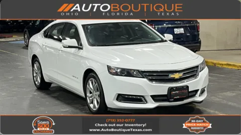 White 2019 Chevrolet Impala LT for sale in Alvin, TX