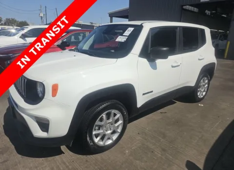 White 2023 Jeep Renegade Latitude for sale in Alvin, TX