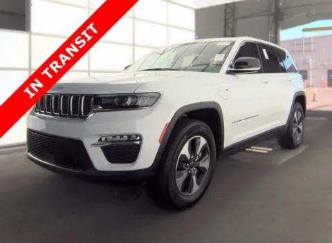 White 2023 Jeep Grand Cherokee 4xe for sale in Alvin, TX