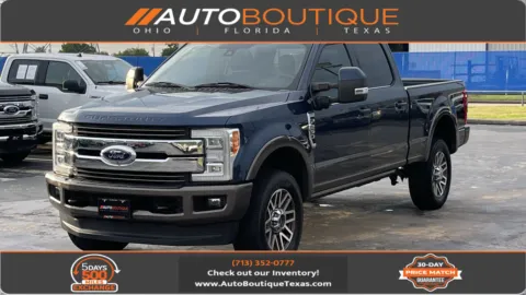 Blue 2017 Ford Super Duty F-250 SRW King Ranch for sale in Alvin, TX