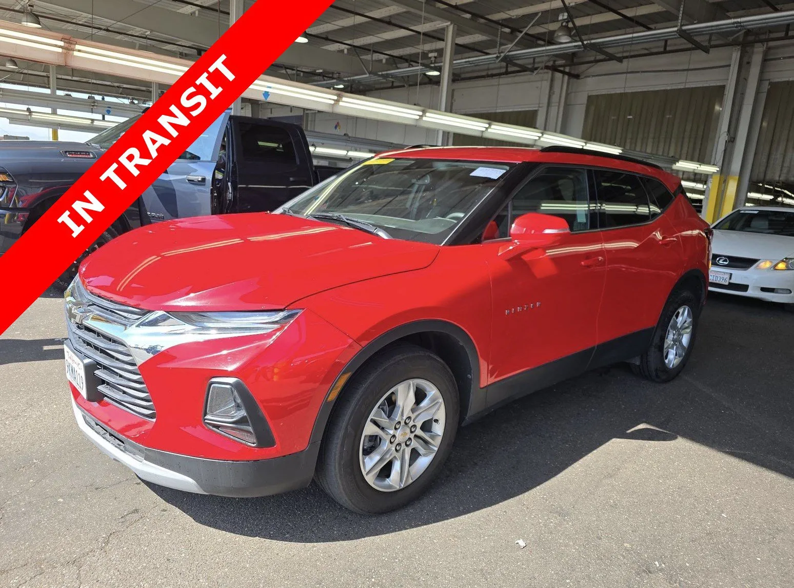 Red 2021 Chevrolet Blazer LT for sale in Alvin, TX