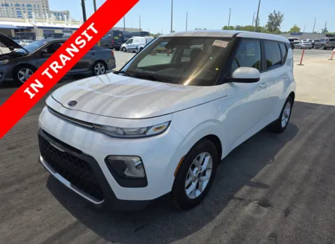 White 2021 Kia Soul S for sale in Alvin, TX