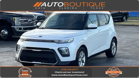 White 2021 Kia Soul S for sale in Alvin, TX