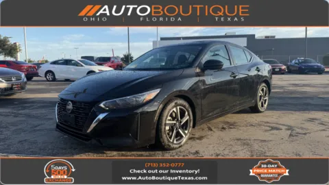 Black 2024 Nissan Sentra SV for sale in Alvin, TX