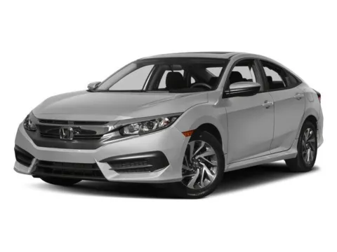 Black 2017 Honda Civic Sedan EX for sale in Alvin, TX
