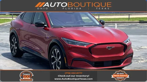 Red 2021 Ford Mustang Mach-E Premium for sale in Alvin, TX