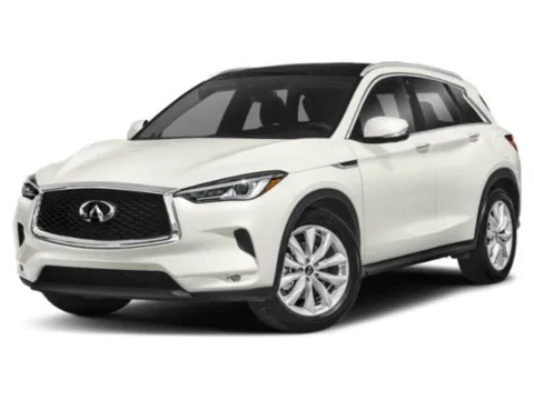 Black 2021 INFINITI QX50 LUXE for sale in Alvin, TX