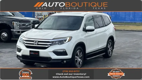 White 2016 Honda Pilot EX-L for sale in Alvin, TX