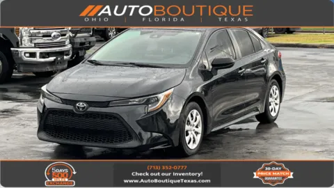 Black 2022 Toyota Corolla LE for sale in Alvin, TX