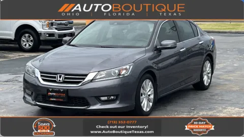 Gray 2015 Honda Accord Sedan EX-L for sale in Alvin, TX
