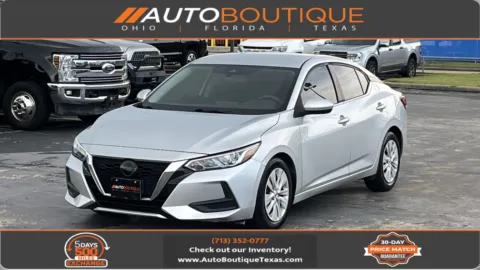 Silver 2022 Nissan Sentra S for sale in Alvin, TX