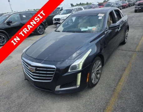 Blue 2019 Cadillac CTS Sedan Luxury AWD for sale in Alvin, TX