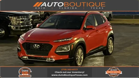 Orange 2019 Hyundai Kona SEL for sale in Alvin, TX