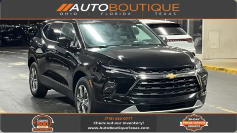 Black 2025 Chevrolet Blazer LT for sale in Alvin, TX