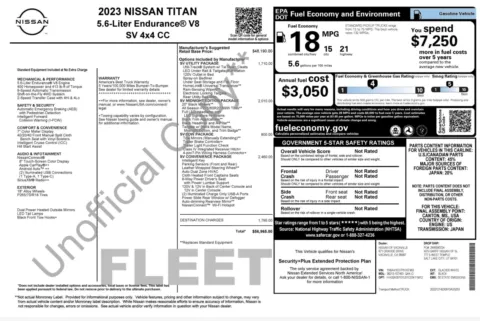 Photos of 2023 Nissan Titan SV for sale in Alvin, TX at Auto Boutique Texas