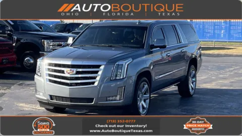 Gray 2018 Cadillac Escalade ESV Luxury for sale in Alvin, TX