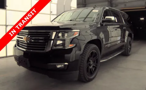 Black 2016 Chevrolet Suburban LTZ for sale in Alvin, TX