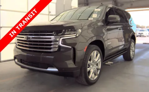 Gray 2021 Chevrolet Tahoe High Country for sale in Alvin, TX