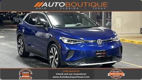 Blue 2021 Volkswagen ID.4 1st Edition for sale in Alvin, TX