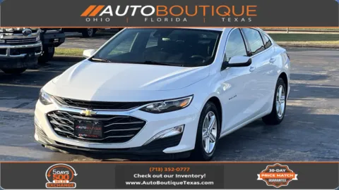 White 2023 Chevrolet Malibu LS for sale in Alvin, TX