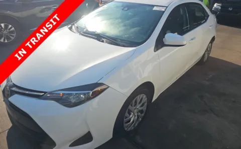 White 2019 Toyota Corolla LE for sale in Alvin, TX