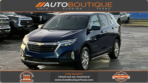 Blue 2023 Chevrolet Equinox LT for sale in Alvin, TX
