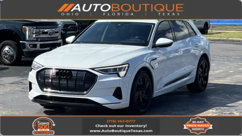 White 2022 Audi e-tron Premium for sale in Alvin, TX