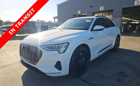 White 2022 Audi e-tron Premium for sale in Alvin, TX
