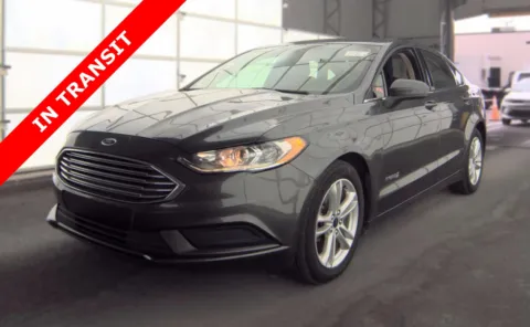 Gray 2018 Ford Fusion Hybrid SE for sale in Alvin, TX
