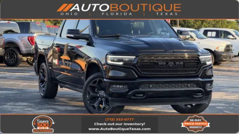 Black 2022 Ram 1500 Limited for sale in Alvin, TX