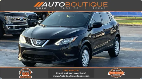 Black 2018 Nissan Rogue Sport S for sale in Alvin, TX