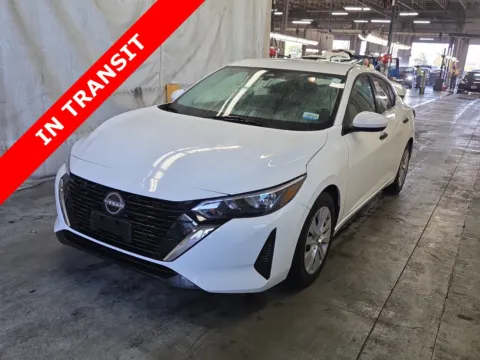 White 2024 Nissan Sentra S for sale in Alvin, TX