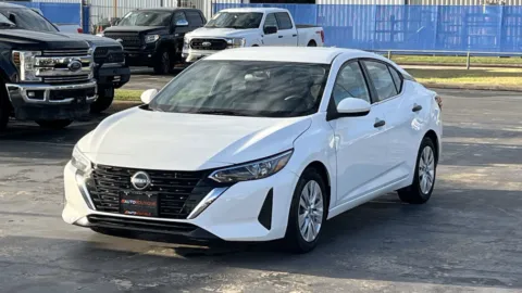 White 2024 Nissan Sentra S for sale in Alvin, TX